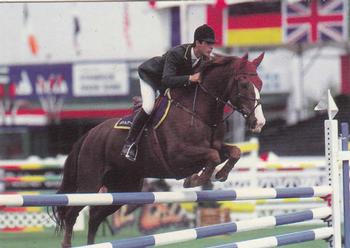 1995 Collect-A-Card Equestrian #10 Rodrigo Pessoa / Special Envoy Front